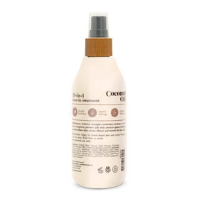 Oliology coconut oil spray mist texture close-up demonstrating lightweight finish