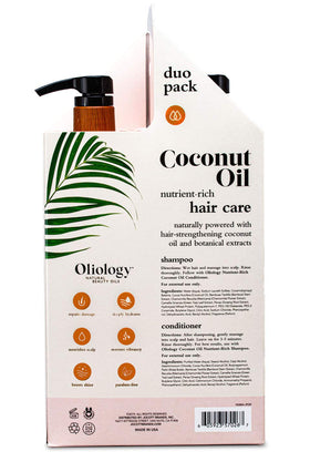 Oliology conditioner cream pouring to show rich moisturizing texture