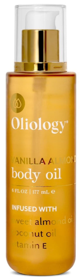 Oliology front bottle showing label and 6 fl oz size, highlights convenience