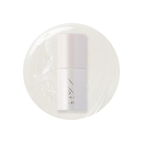 Olive & June bottle of Atlas Pearly White showing clean packaging and shade benefit