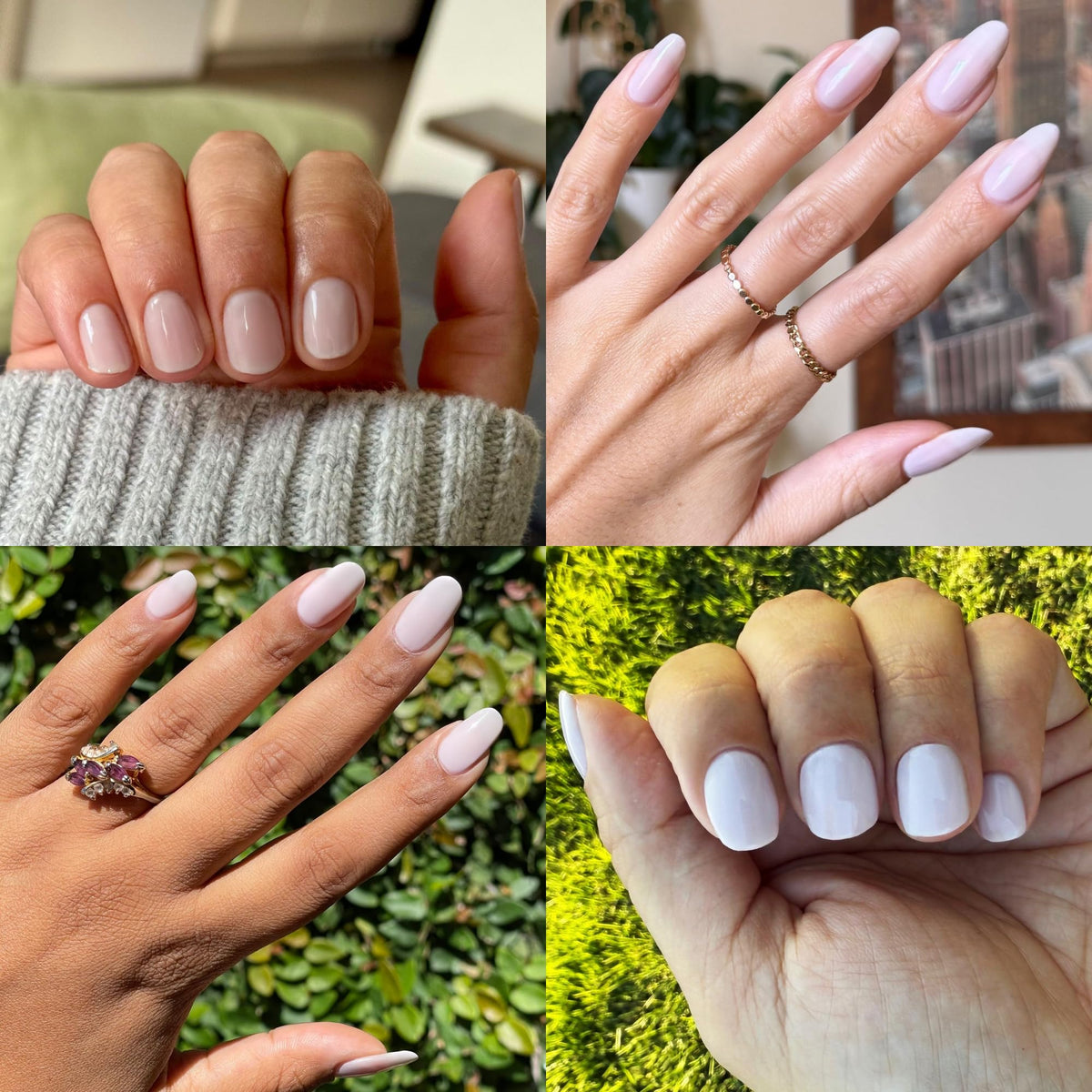 Olive & June bottle paired with Long-Lasting Top Coat for longer wear