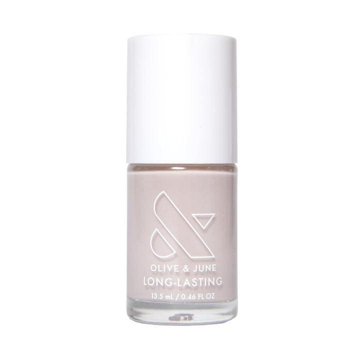 Olive & June front packaging showing color and clean formula benefits