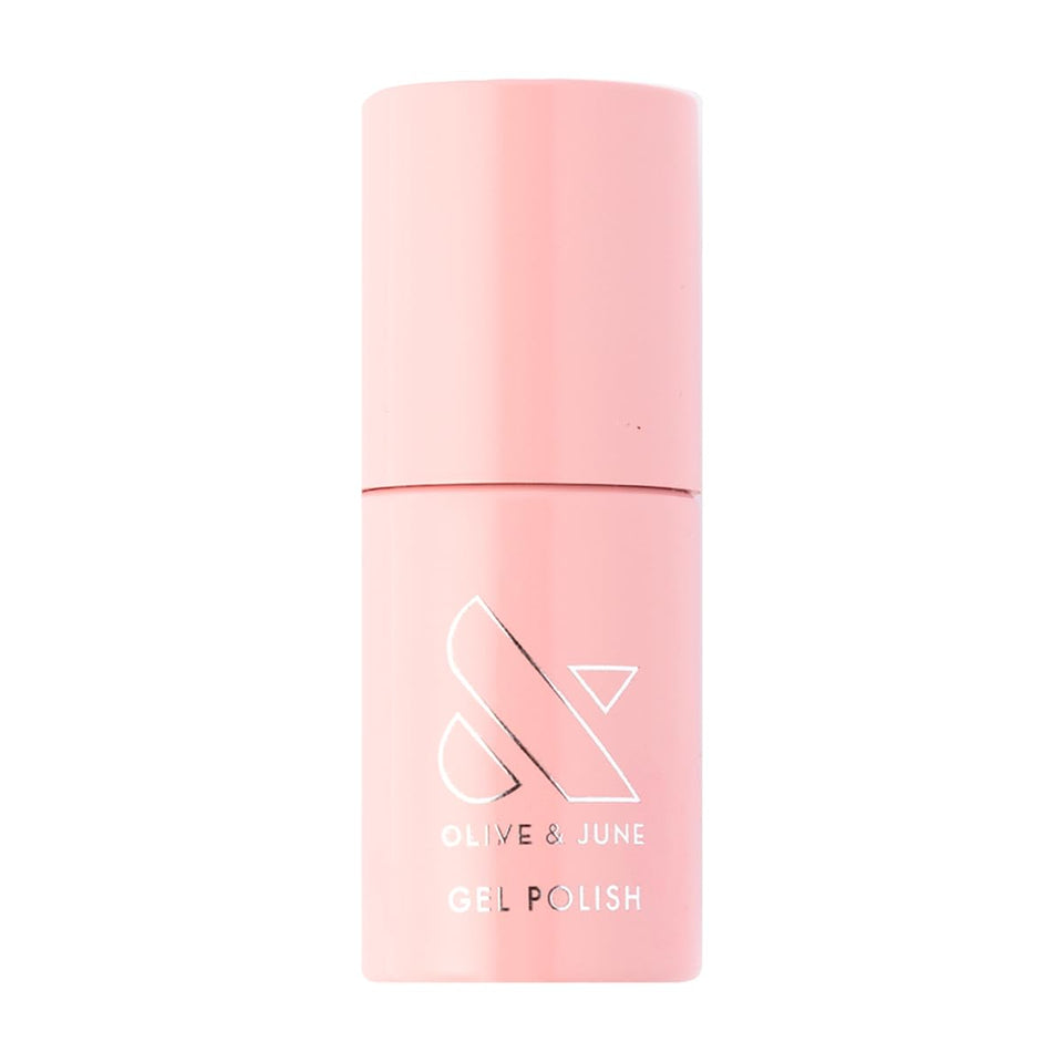 Olive & June front bottle showing clean HEMA-free gel polish benefits