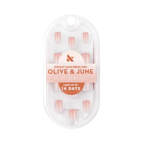 Olive & June HZ Syrup Gradient close-up highlighting subtle natural color