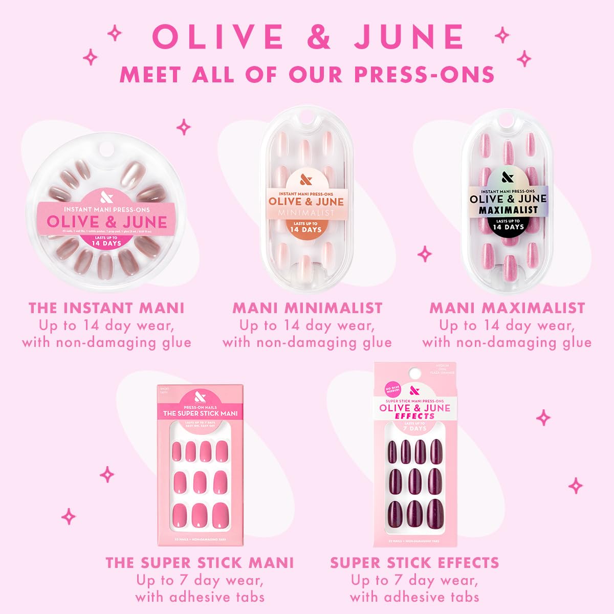 Olive & June lifestyle tabletop mani scene showing effortless at-home salon experience