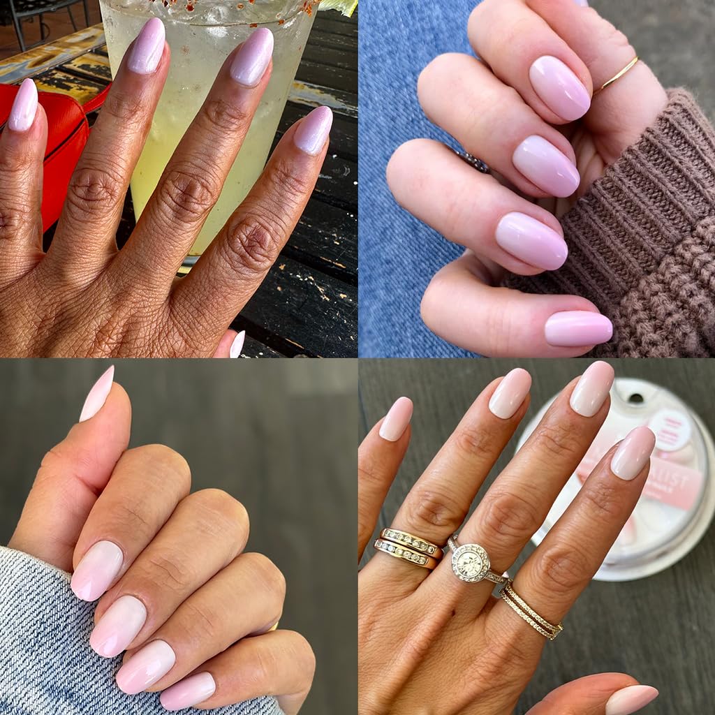 Olive & June nails arranged by 21 sizes illustrating inclusive sizing advantage