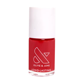 Olive & June front bottle showing shade and easy selection benefit
