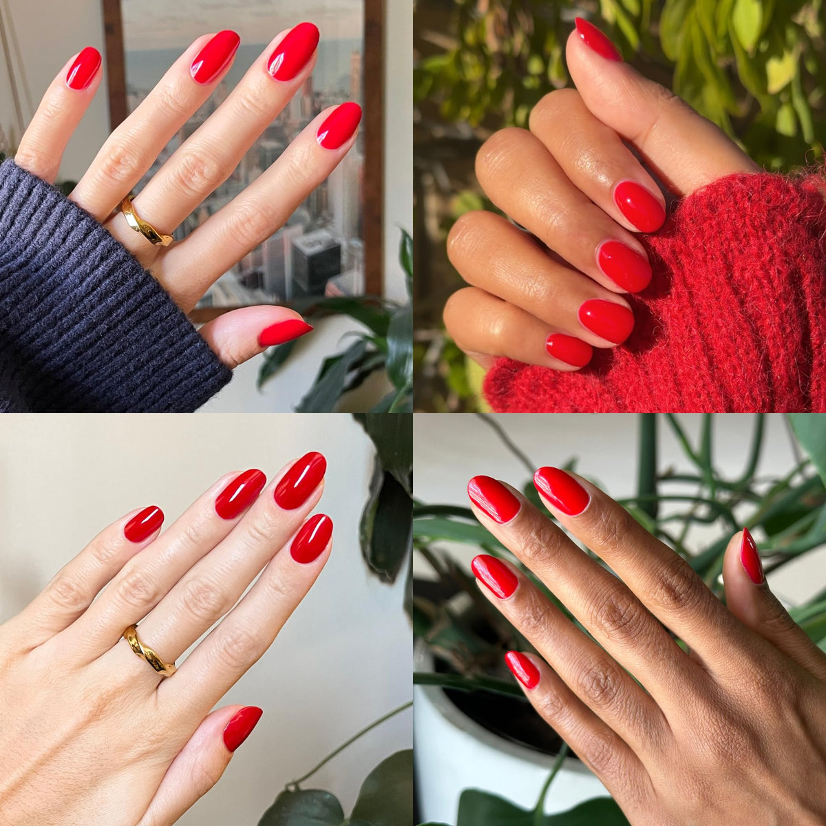 Olive & June polish applied using Poppy handle for steadier painting