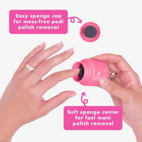 Olive & June open pot with saturated center sponge for quick removal