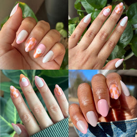 olive & june spread of 21 sizes illustrating inclusive fit options for every nail