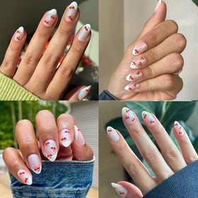 olive & june arranged 42 nails in 21 sizes for precise, custom fit