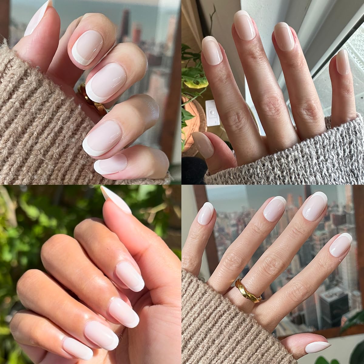 Olive & June included tools showing file and buffer for salon-style prep