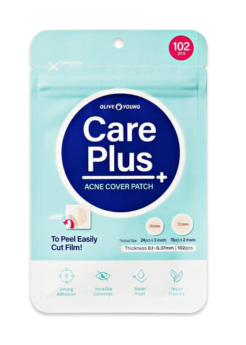OLIVE YOUNG packaging front showing 102-count and benefits