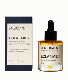 Olivier Midy glass dropper releasing controlled drops for precise application