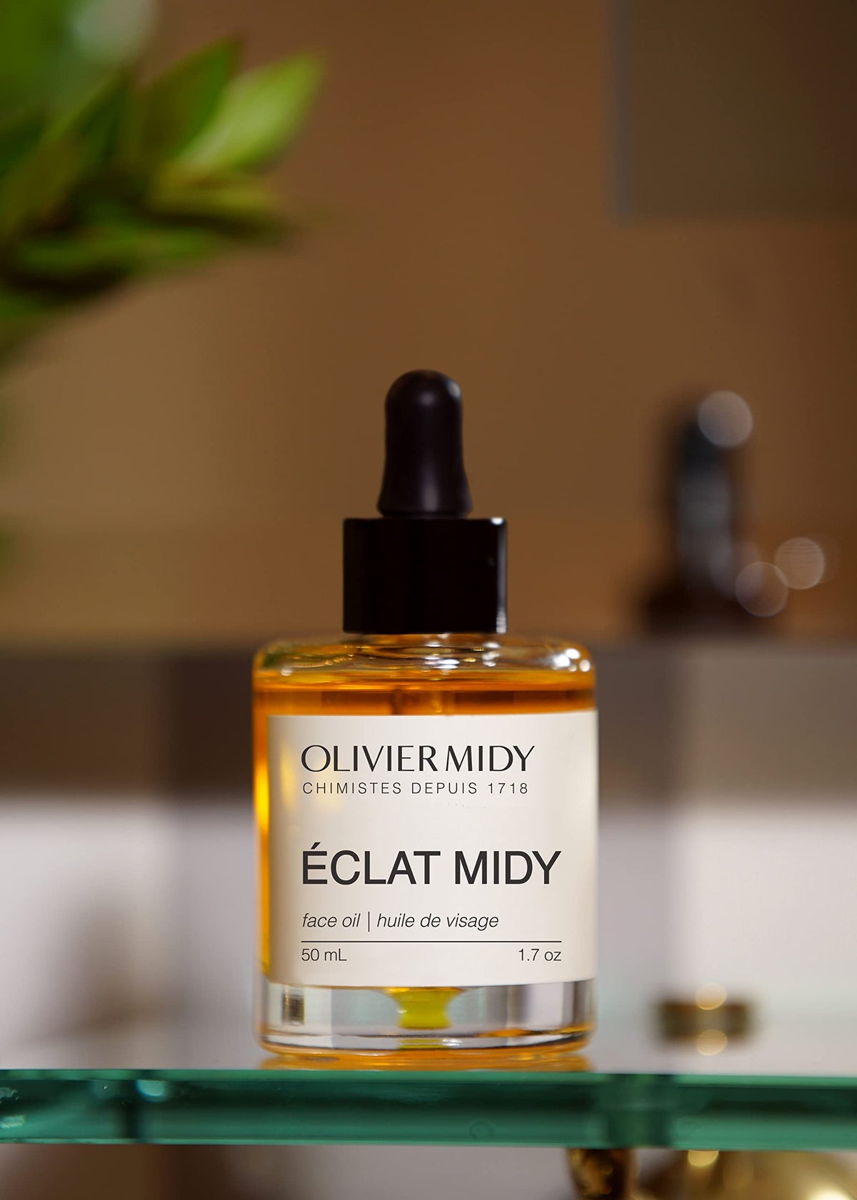 Olivier Midy label featuring BA106 technology to support skin resilience