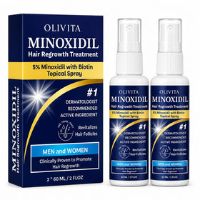 OLIVITA front packaging showing two spray bottles and label benefit