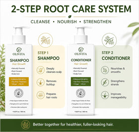 OLIVITA rosemary leaf ingredient focus illustrating botanical scalp support