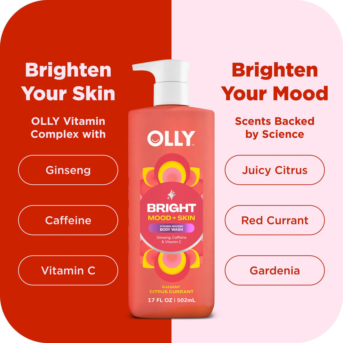OLLY creamy lather texture close-up demonstrating gentle hydration