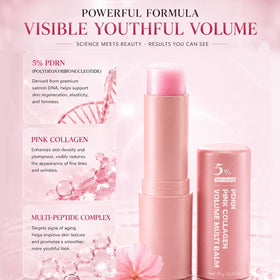 Omexry balm in palm showing travel-friendly size and quick on-the-go touch-up benefit