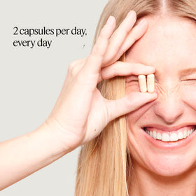 OMI WellBeauty on bathroom shelf as part of daily routine delivering convenience