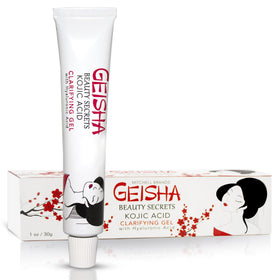 OMIC Geisha front bottle showing product packaging and benefit of brightening