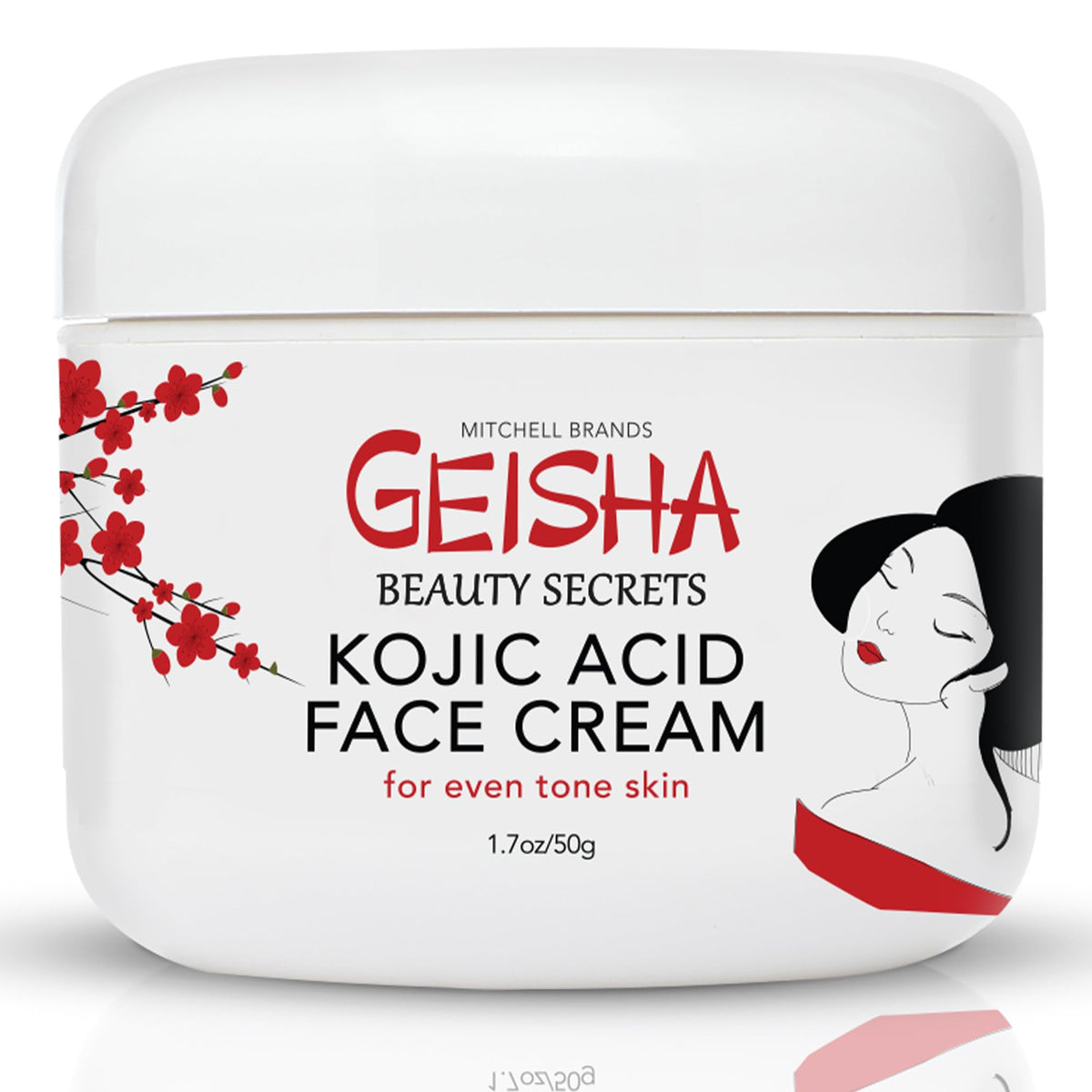 OMIC Geisha front tube showing product branding and size benefit