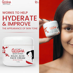OMIC Geisha next to a ruler showing 50 ml compact travel-friendly size benefit