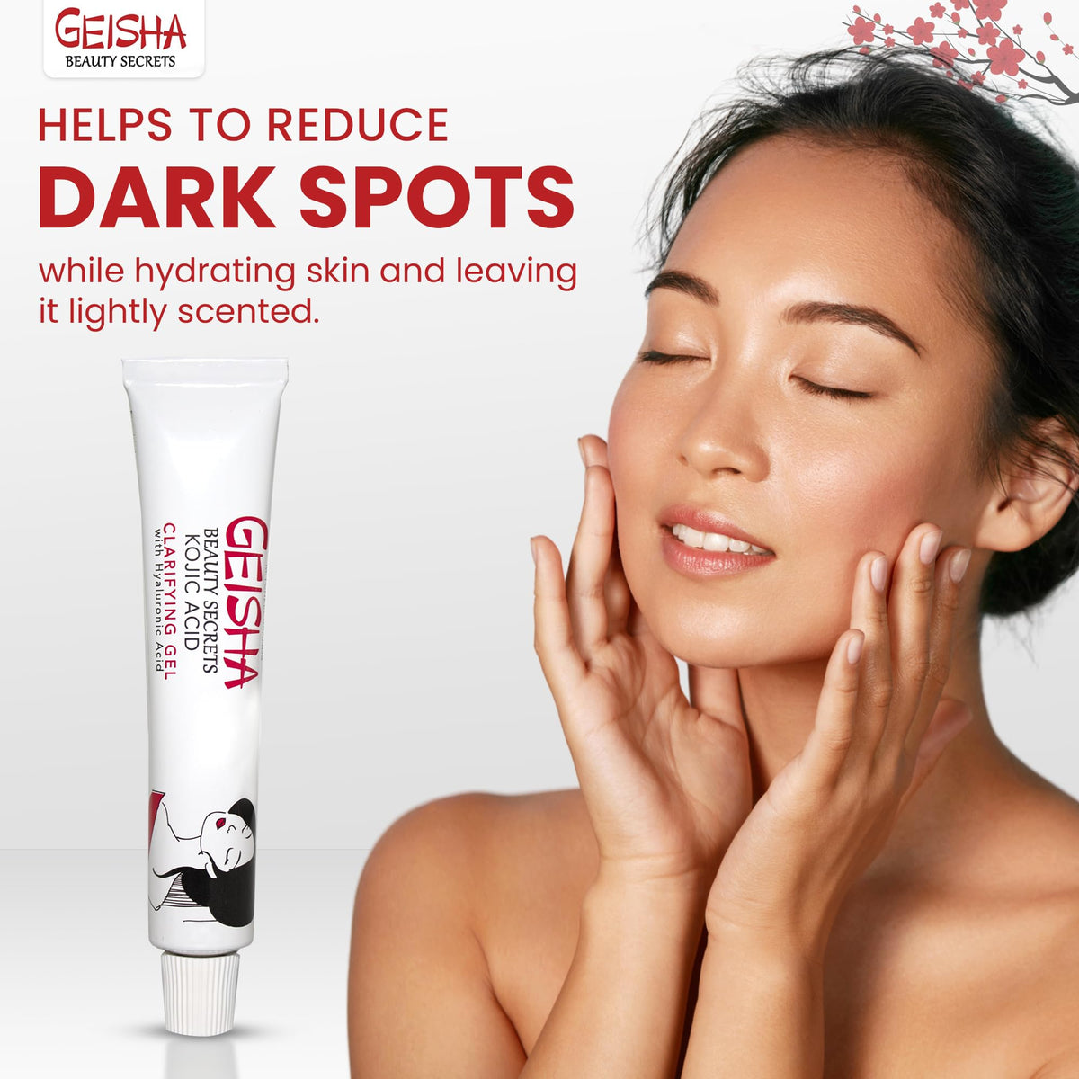 OMIC Geisha gel texture close-up highlighting hydrating smooth finish