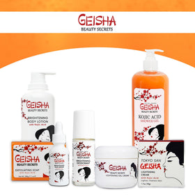 Person using OMIC Geisha in shower demonstrating refreshing daily use