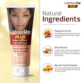 OMIC Lighten-Up back label highlighting ingredients and directions