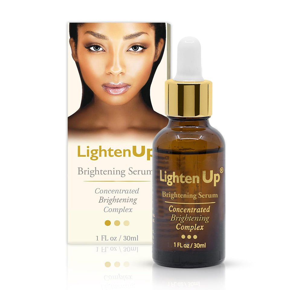 OMIC Lighten-Up front packaging showing bottle and label, highlights clarity benefit