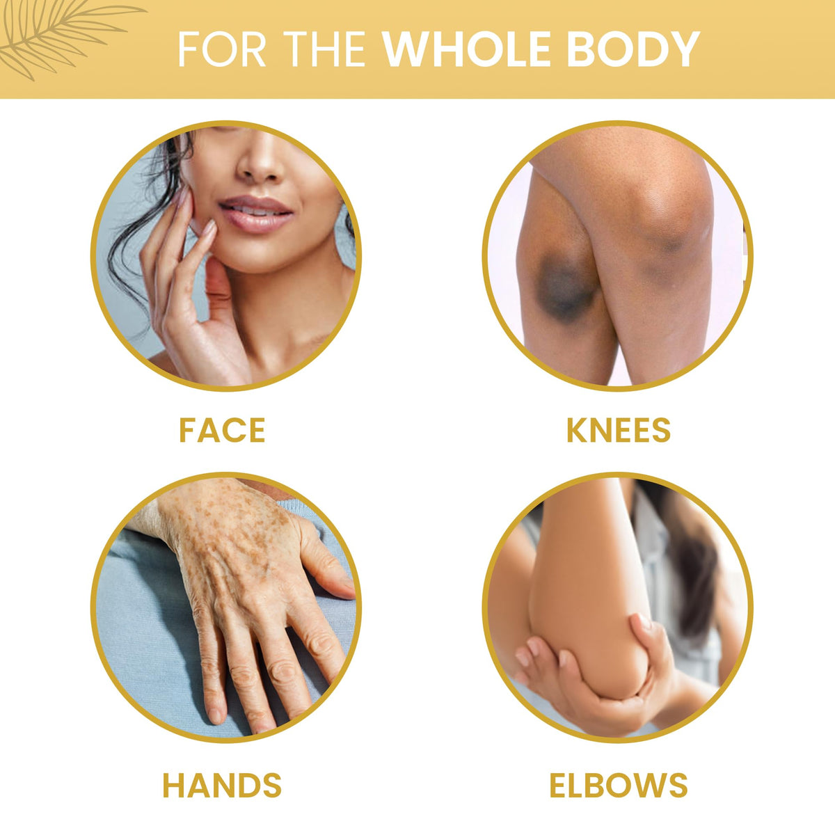 OMIC Lighten-Up ingredients label showing argan oil and shea butter, transparency benefit