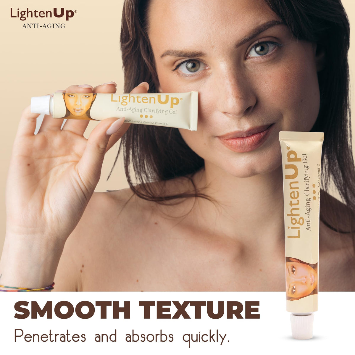 OMIC Lighten-Up applied on hand to show lightweight spreadability