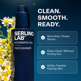 Omnis Uomo with aloe vera plant highlighting soothing hydration