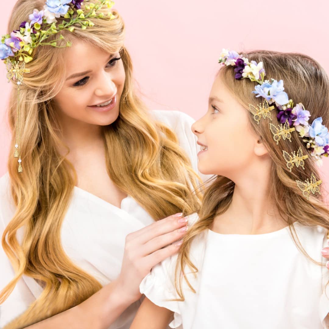 ONCHSH hair lifestyle image with clips in a bride's half-up hairstyle