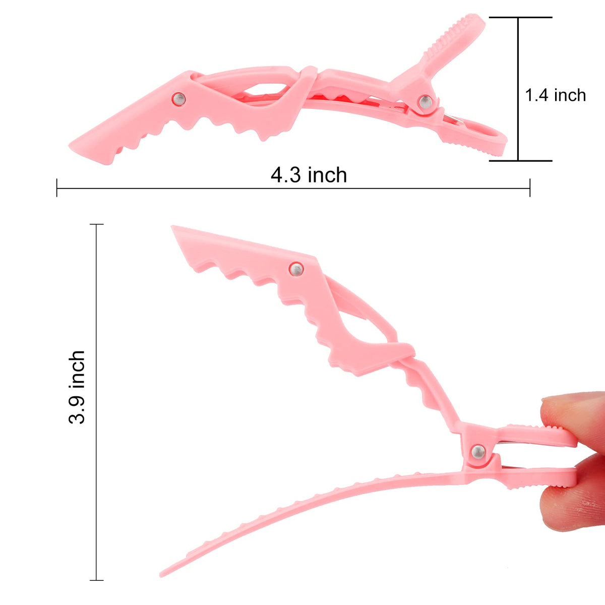ondder close-up of clip teeth that improve grip and prevent slipping