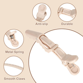 Stylist using Ondder clip to hold a hair section for faster styling