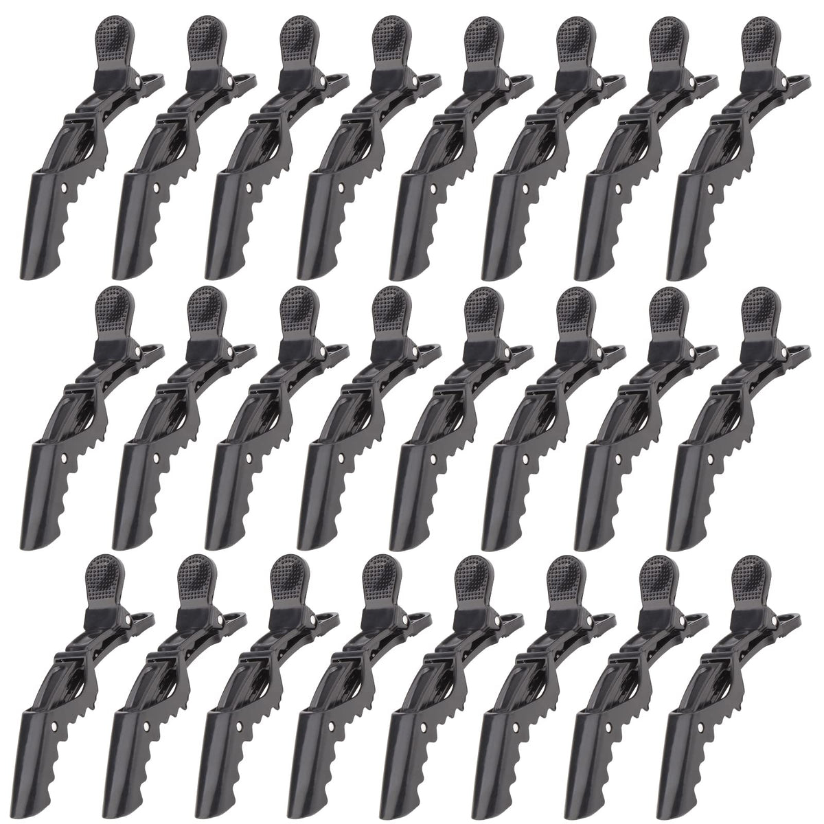 Ondder front view of 24-pack clips shows professional supply and organization