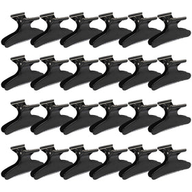 Ondder front packaging showing 24 black butterfly clips, convenient salon supply