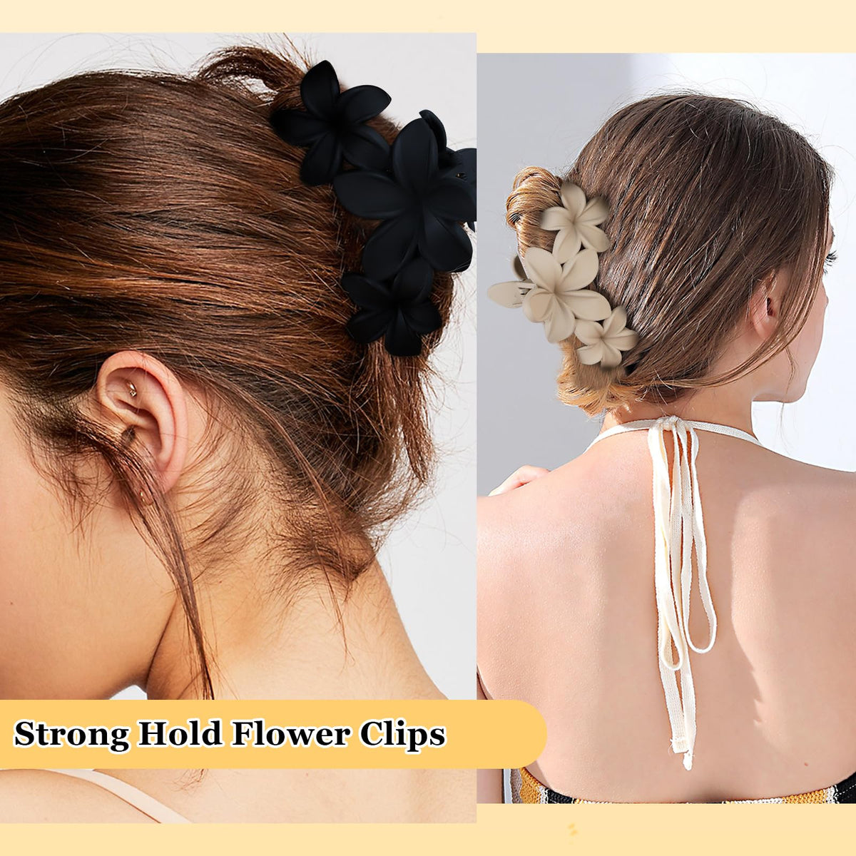 Ondder in-use on a high bun demonstrating reliable hold during active days