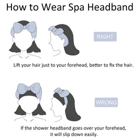 Ondder headband on vanity in spa setting conveys relaxing routine