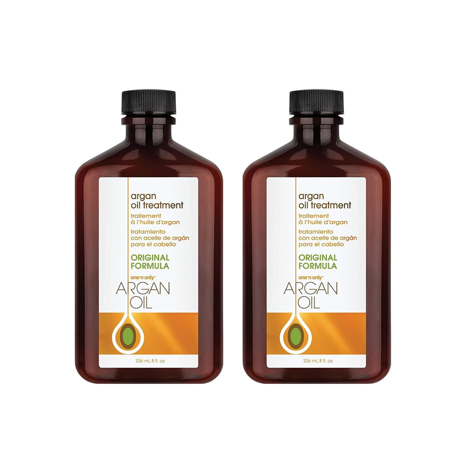 One 'N Only front packaging showing two 8 oz bottles and product details, conveys value