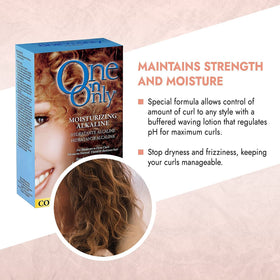 One 'N Only waving lotion texture close-up showing smooth application