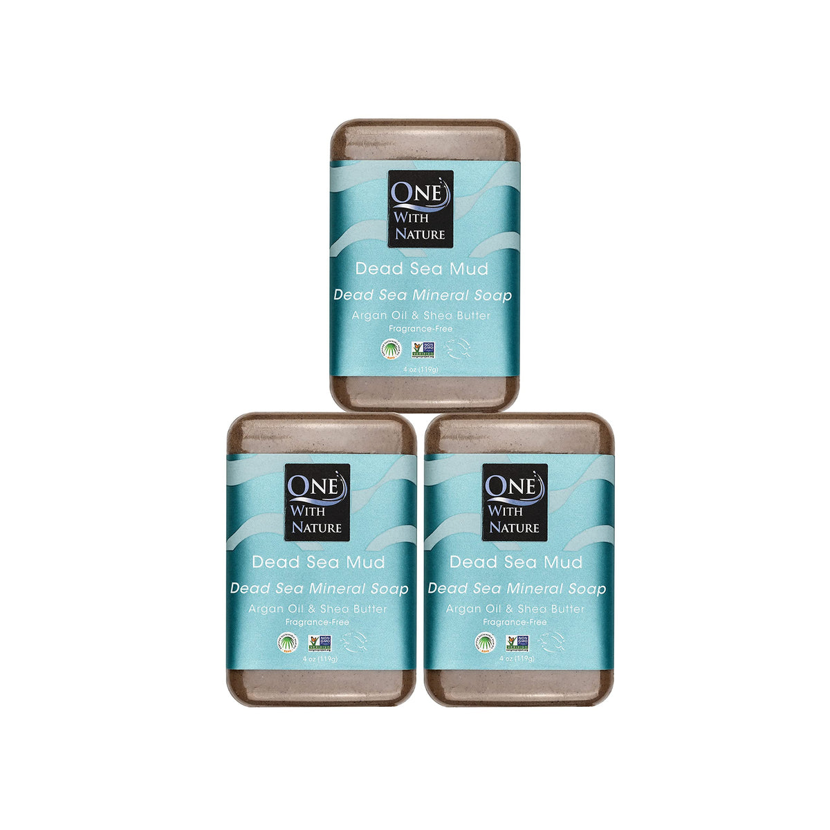 One With Nature front packaging showing the 3-pack and benefits