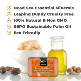 One With Nature rich lather and foam demonstrating cleansing performance