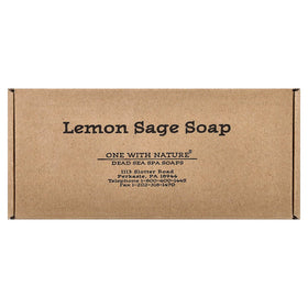 One With Nature soap lathering in shower showing gentle cleansing