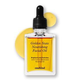 onekind bottle front view showing elegant packaging and hydration benefits