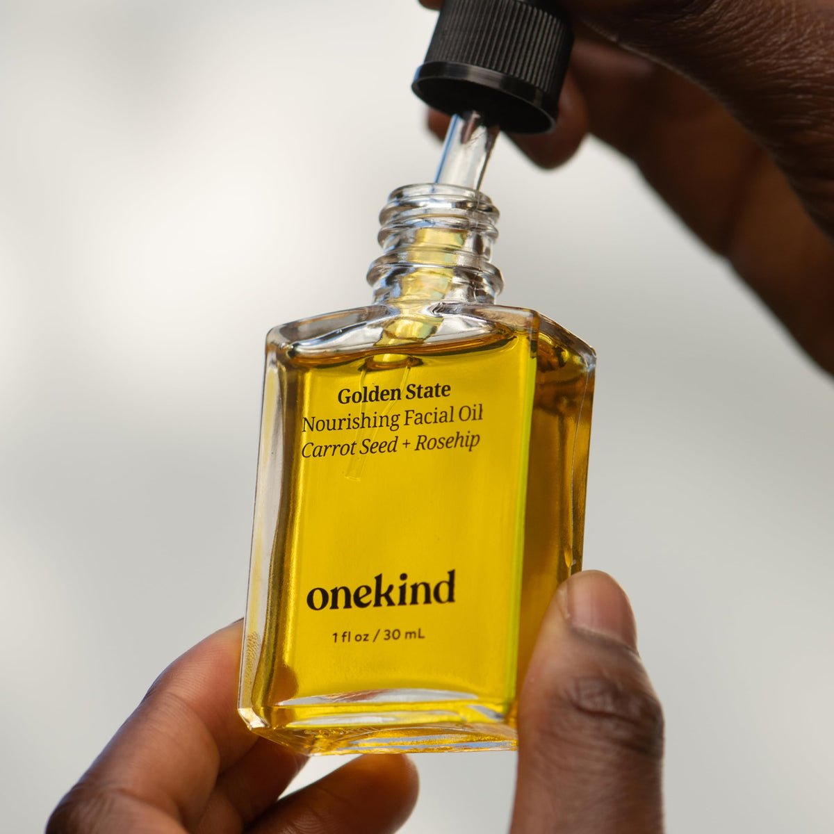 onekind label detail showing ingredient callouts and cruelty-free certification