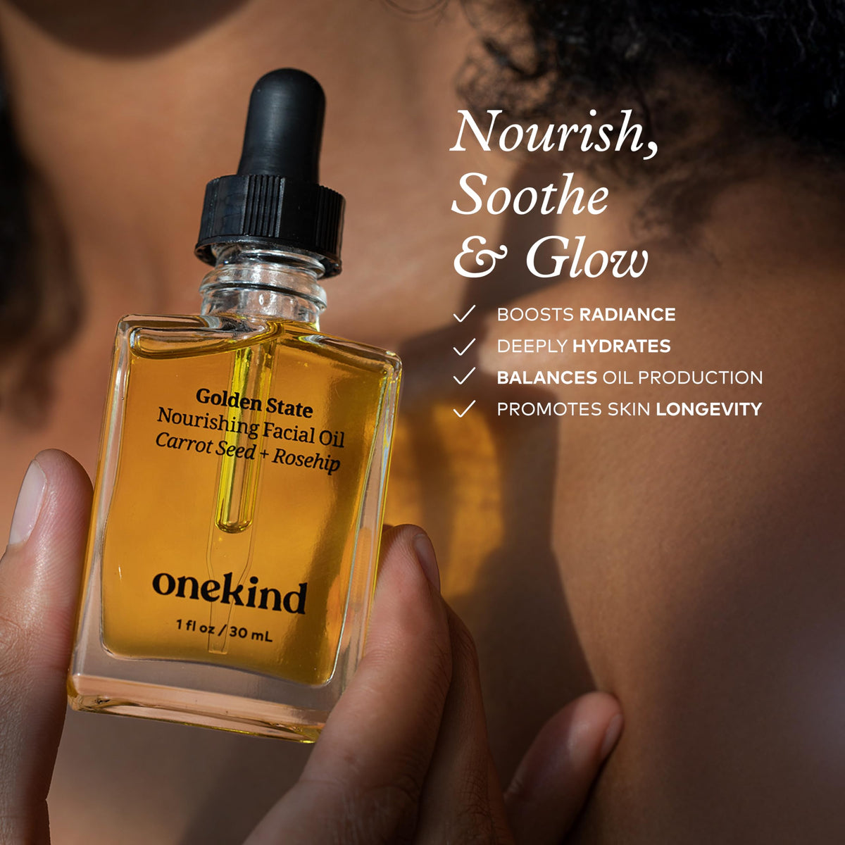 onekind pipette dispensing oil drop highlighting easy application and precision