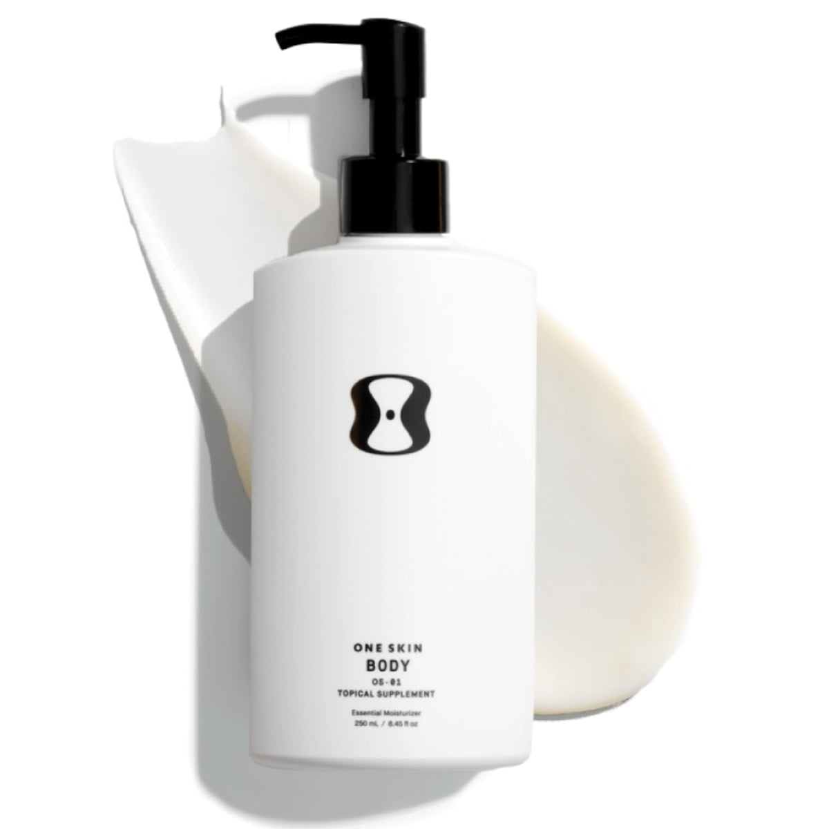 oneskin bottle front packaging showing label and size for clear identification and trust